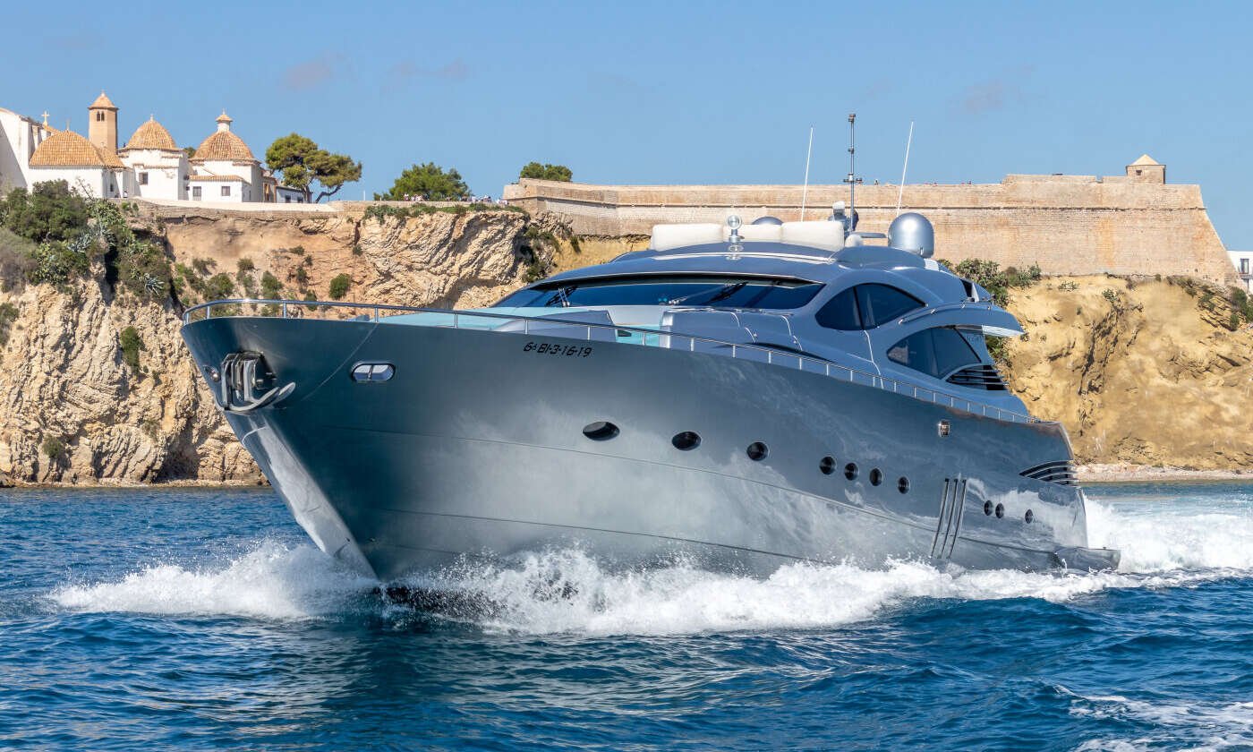 Pershing 90 Inspiration Ibiza Yacht Charter
